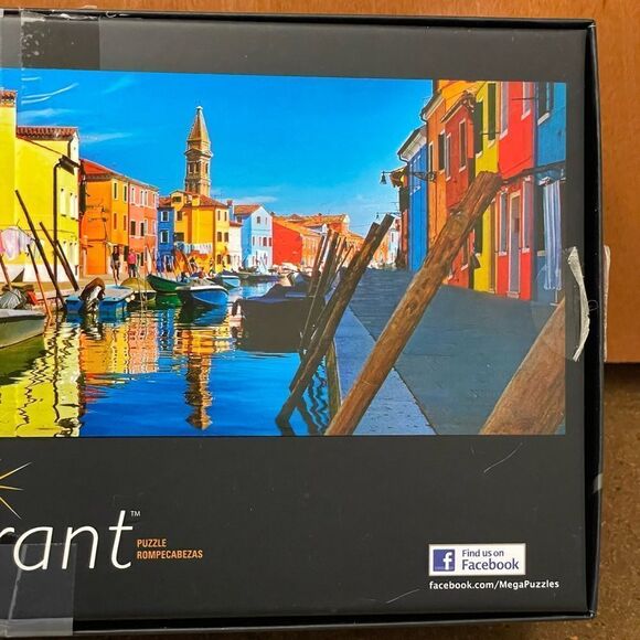 Mega Puzzles Vibrant 750 Piece Puzzle of Venice, Burano  Island, Italy - Picture 5 of 10